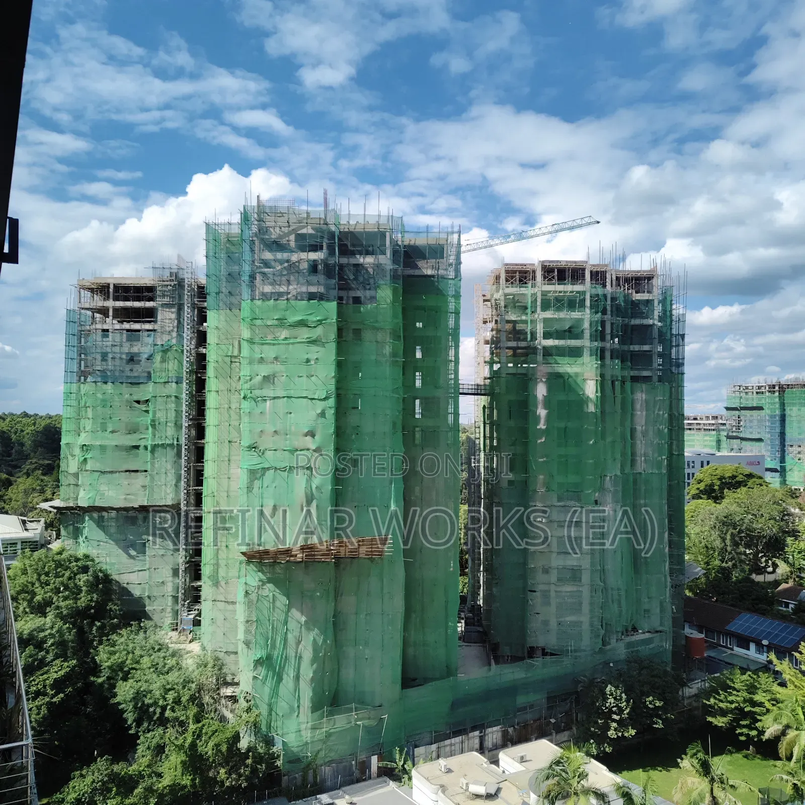Heavy Duty Green Construction Safety Net (3m X 50m)
