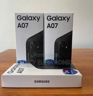 New Samsung Galaxy A07 4G 128 GB Black