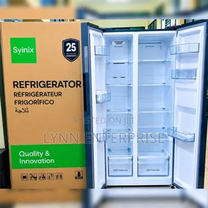 Syinix Side by Side No Frost  Refrigerator With  Dispenser  460 Litres