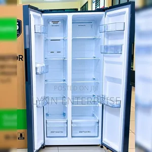 Syinix Side by Side No Frost  Refrigerator With  Dispenser  460 Litres