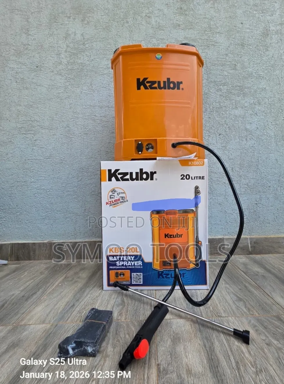 20-Litre Battery-Powered Knapsack Sprayer