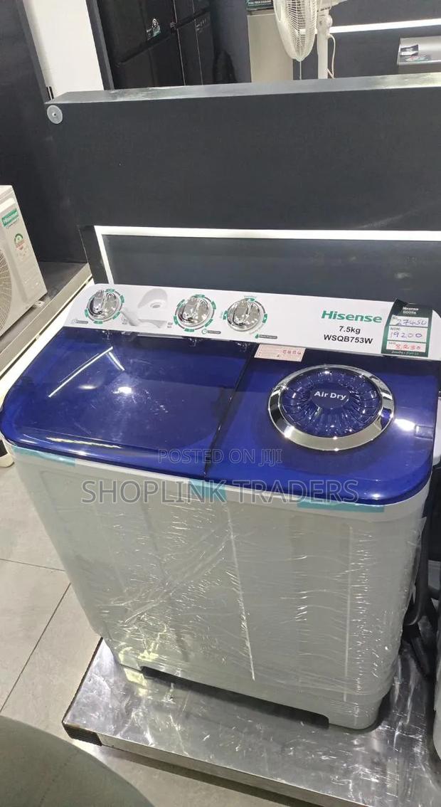 Hisense 7.5kg Top Load Twin Tub Washing Machine