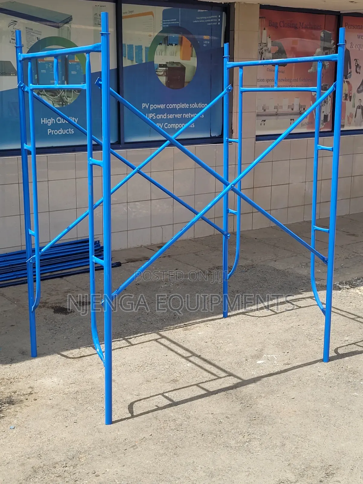 Heavy-Duty Steel Scaffolding Frames