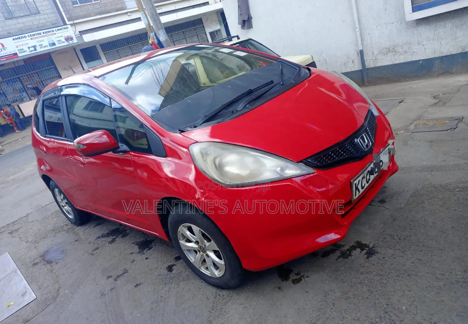 Honda Fit 2011 Red
