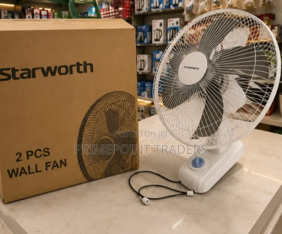 Starworth 16-Inch Wall Fan – Powerful & Efficient