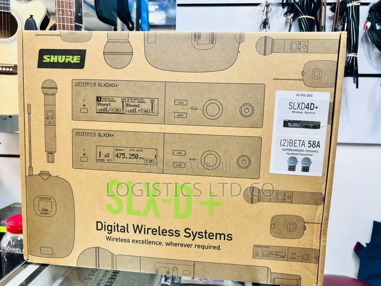 SLX-D+ - Wireless Microphone Systems