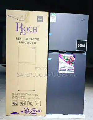 Roch 197L Double Door Fridge No Frost Technology-