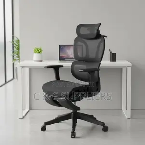 Adjustable Full Mesh Conference Chair With Footrest