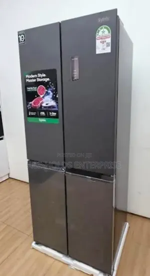 Syinix 421 Litres GLASS FOUR DOOR Fridge - Spacious Storage