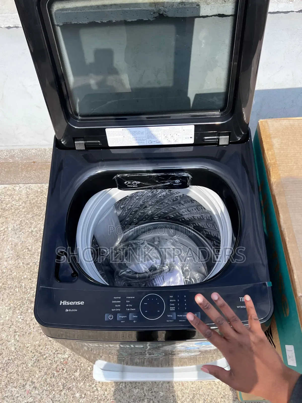 Hisense 11KG Top Load Full Automatic Washing Machine+