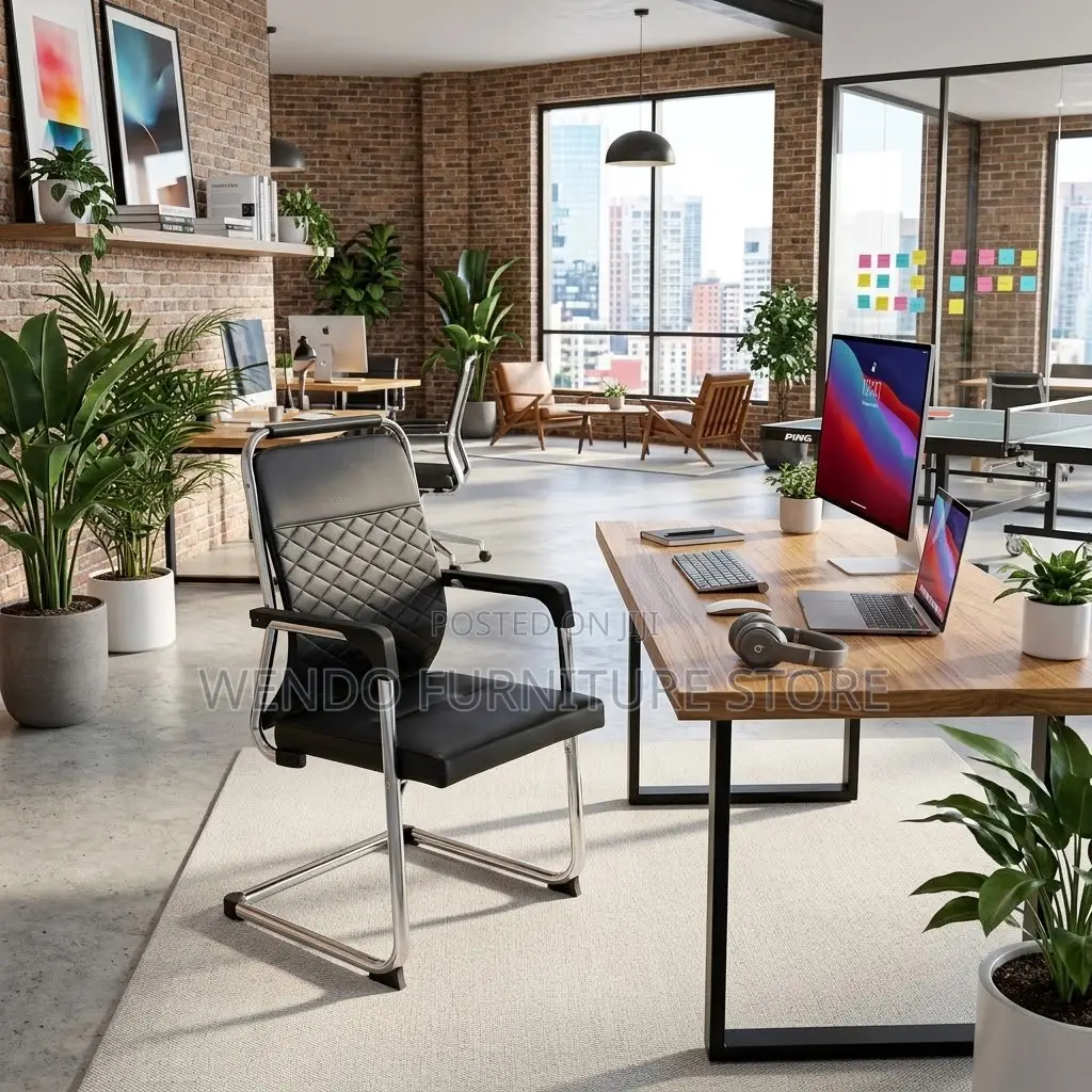 Office Chairs; Visitors High Supportive Fabric Office Chairs