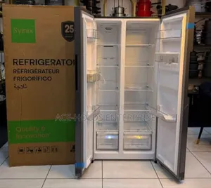 Syinix Side by Side No Frost 460 Litres 
Fridge - External Dispenser