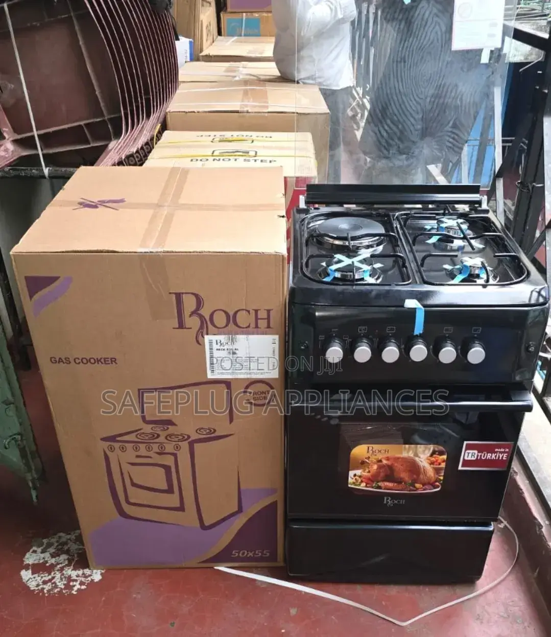 Turkey Roch Black 50*55 Standing 3+1 Cooker