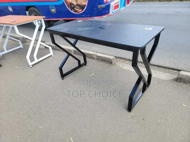 Office Desk With Cable Grommets | Workstation Table - main view