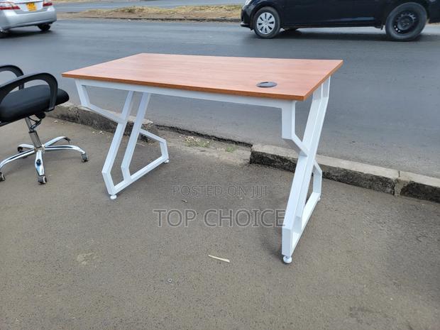 Office Desk With Cable Grommets | Workstation Table - thumbnail 2