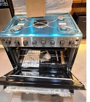 Starworth 60×90 4+1 Stainless Steel Standing Cooker With Electric Oven