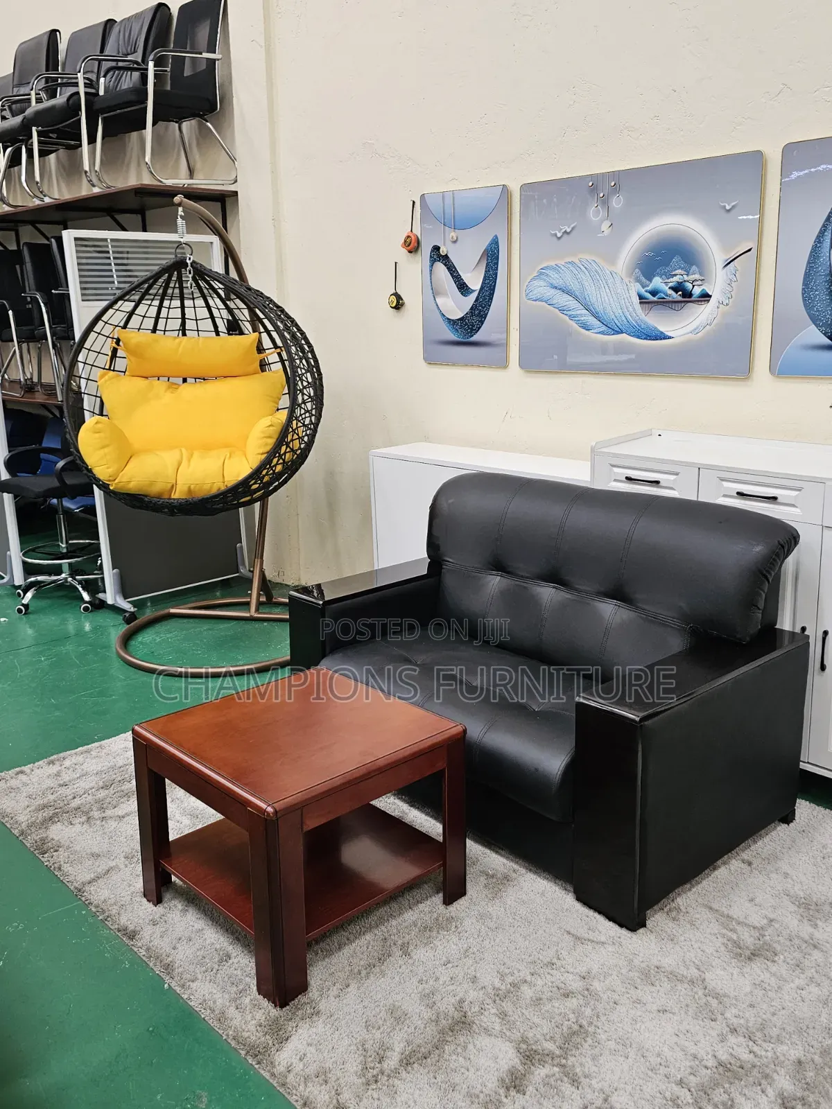 Lounge/Reception Sofa and Side Table Set