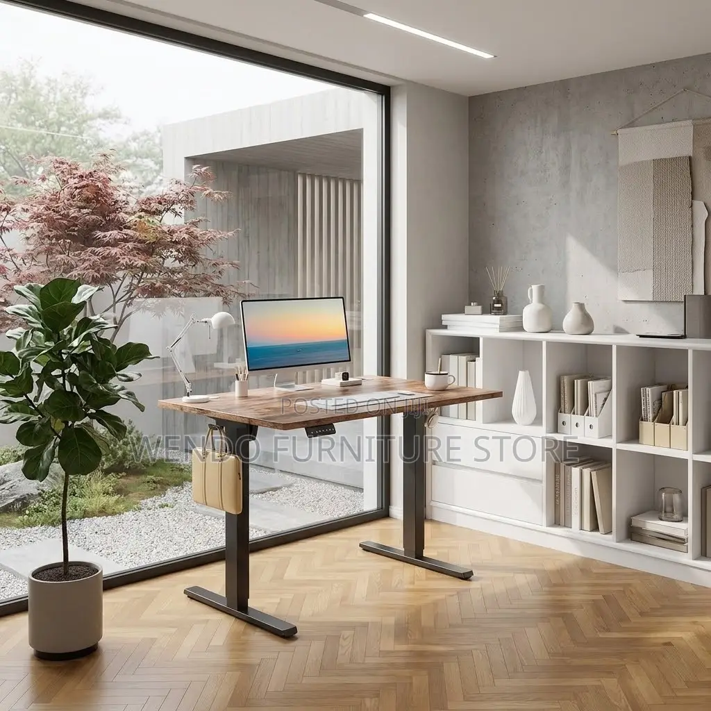 Office Desk; Electric 180cm Modern Height Standing Free Table