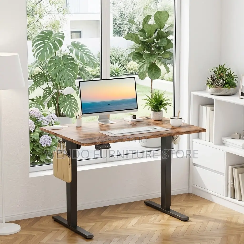 Office Desk; Electric 180cm Modern Height Standing Free Table