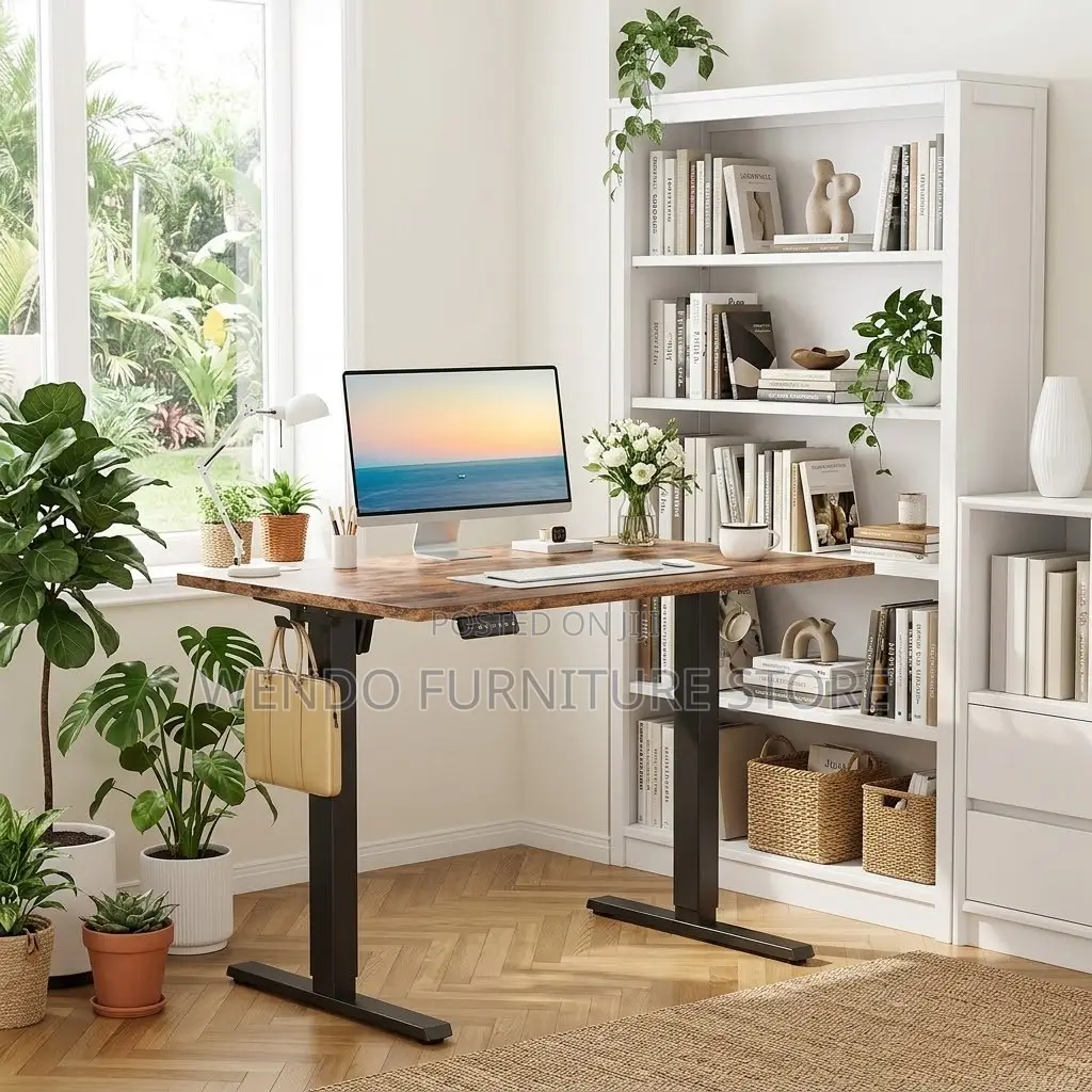 Office Desk; Electric 180cm Modern Height Standing Free Table