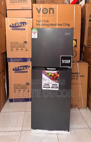 Roch RFR-250DT-B 197L Double Door No Frost Refrigerator