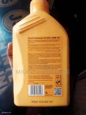 Shell Helix 20w-50 Oil 1litre