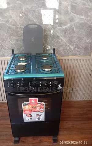 Euroken Full Gas Cooker – Euro-55-4g