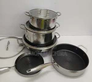 Tripply Stainless Steel Cookware  9pcs Set