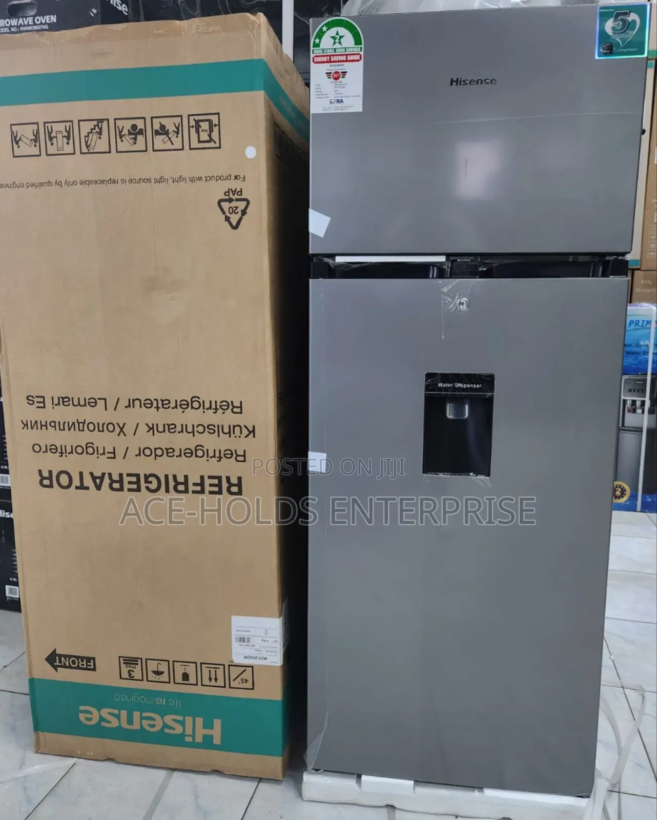 Hisense Refrigerator Ref205l With Dispenser 
Now Available L
