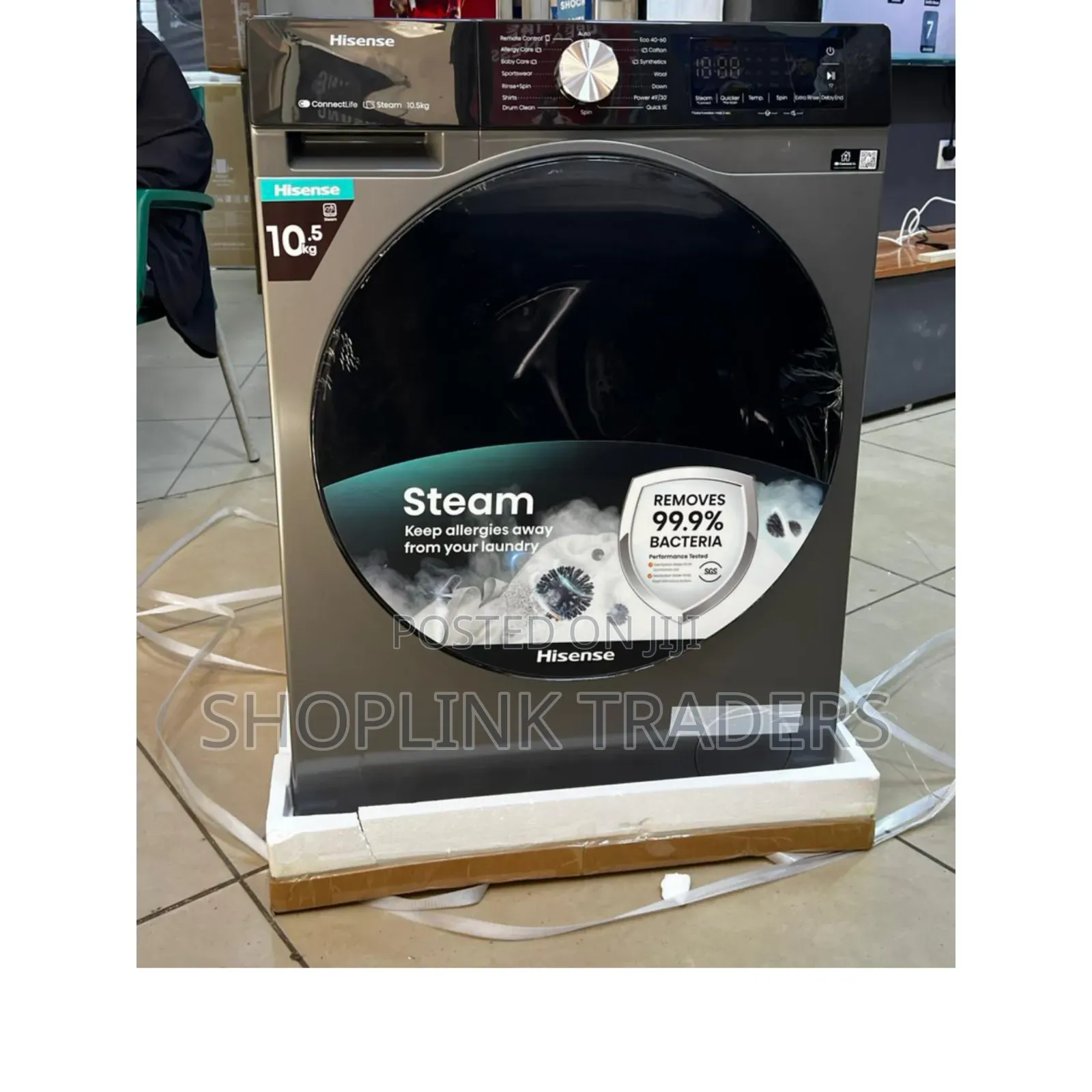 Hisense  10.5kg Washing Machine Wash and Spin