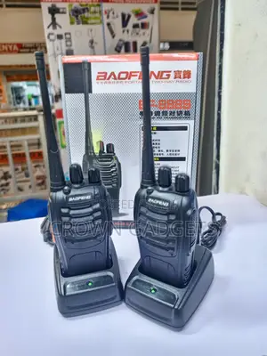 Baofeng BF-888S Walkie Talkie Pair UHF Rechargeable Two Way Radios
