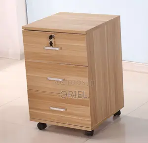 3-Drawer Office Cabinet : Wooden Filing Office Cabinet