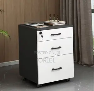 3-Drawer Office Cabinet : Wooden Filing Office Cabinet