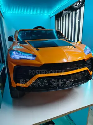 Yellow Officially Licensed Lamborghini Urus Kids' Electric Ride-On