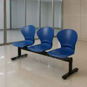 Blue Plastic Reception & Waiting Area Chairs