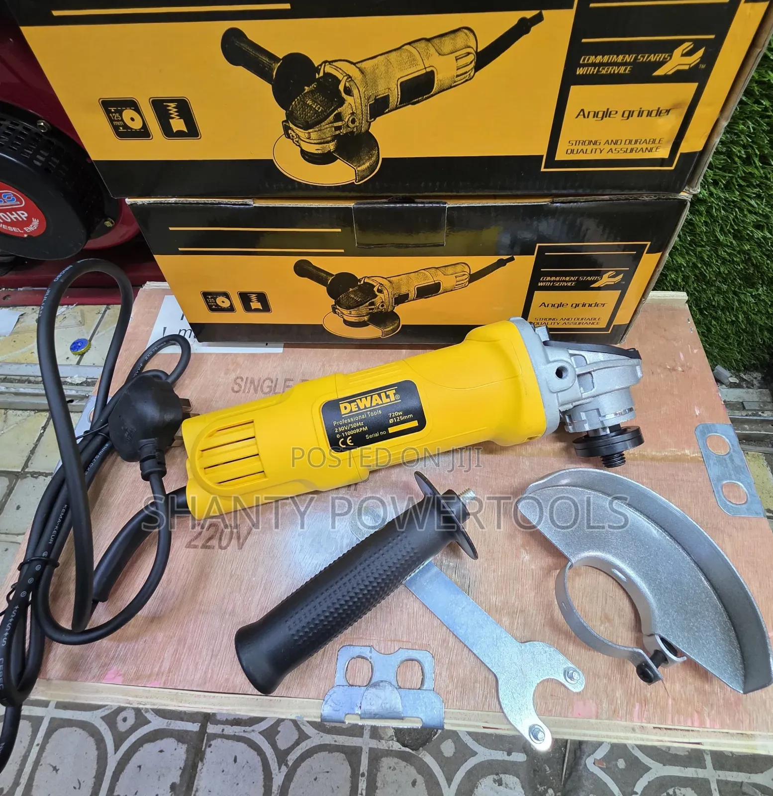 Corded Dewalt Grinder 4"