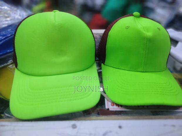 Plain Green Caps
