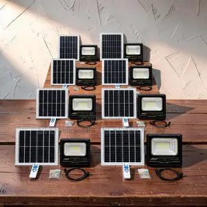 Super Bright Long-Range 100W,200W,300W Watts Solar Flood Lights