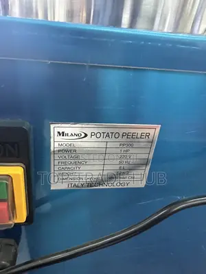 Milano PP300 Commercial Potato Peeler 8L Capacity 1HP