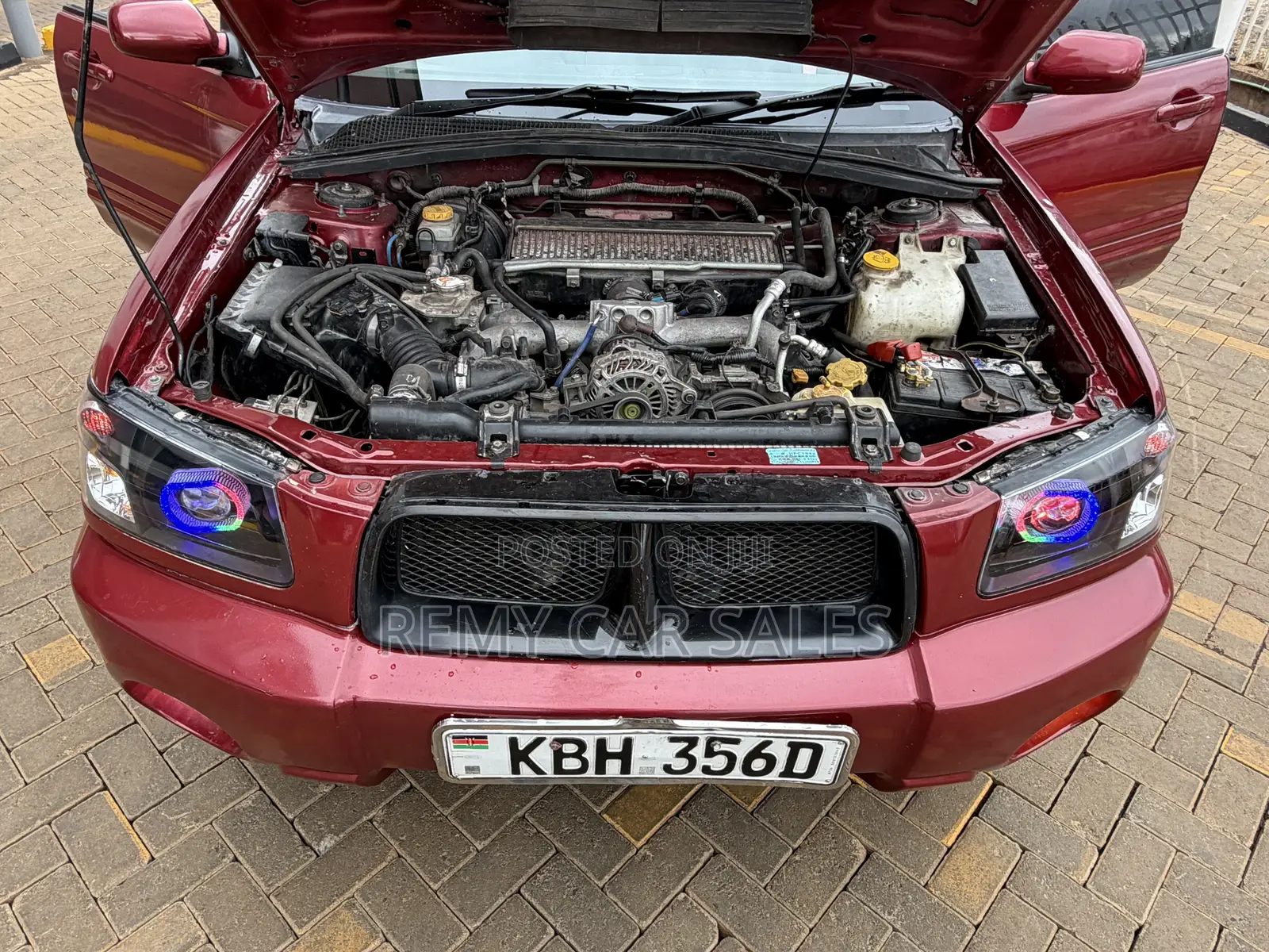 Subaru Forester 2003 Burgundy