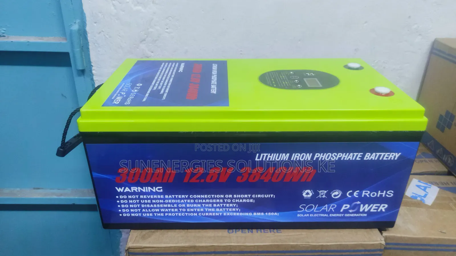 12.8v 300ah 3840wh Lithium Ion Battery