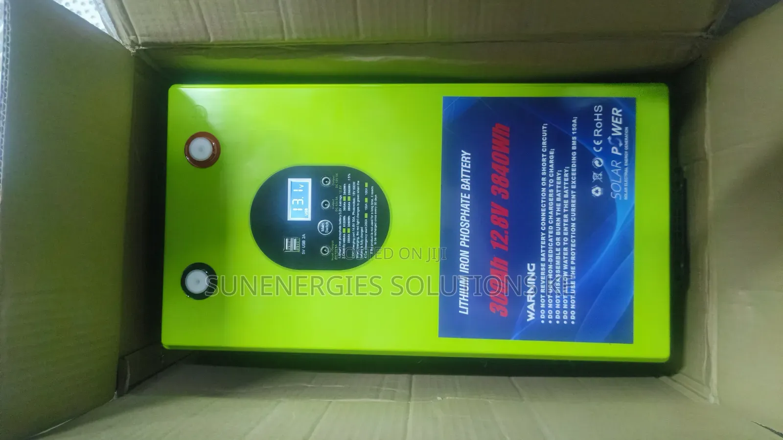 12.8v 300ah 3840wh Lithium Ion Battery