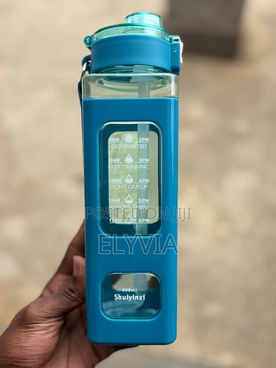 Shuiyinzi Blue Water Bottle