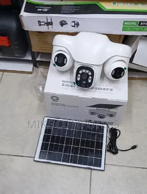 Discounted Prices 20MP Ultra HD 4G PTZ Triple Lens Solar Cameras