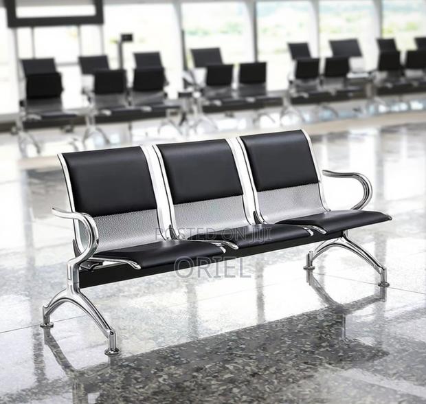 3-Seater Office Bench : Reception Waiting Office Bench