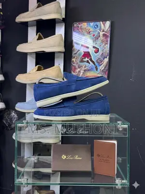 Classic Suede Loro Piana Loafers Size 39-46