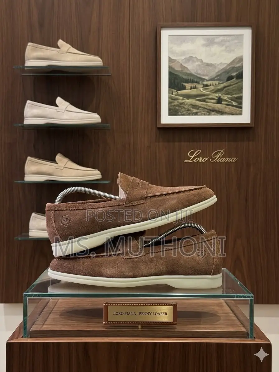 Classic Suede Loro Piana Loafers Size 39-46