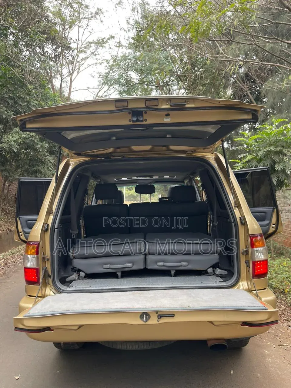Toyota Land Cruiser 2003 Gold