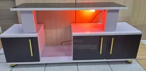 Istanbul 2 Modern TV Stand With Led Lights