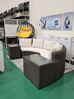 Oasis Curved Rattan Patio Set